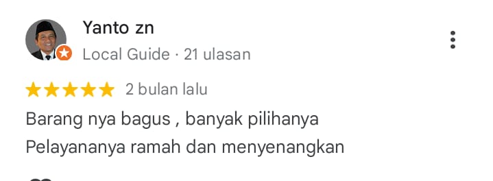 Screenshot Testimoni